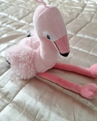 Peluche fenicottero rosa