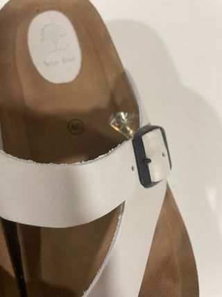 Chanclas Inter Bios Talla 40 Blancas