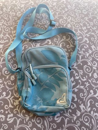 Bolso Roxy Azul con Estampado Floral