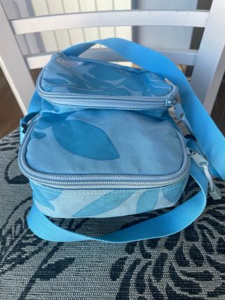 Bolso Roxy Azul con Estampado Floral