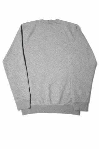 Sudadera Nike gris básica logo vintage