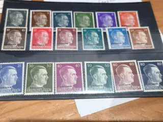 Lote Sellos Ostland Deutsches Reich