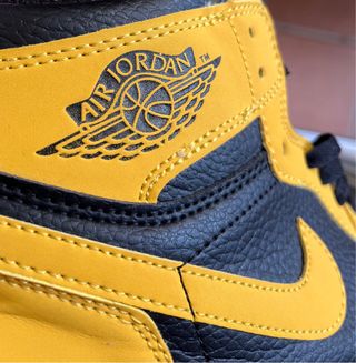 Zapatillas Nike Air Jordan 1 Amarillo/Negro