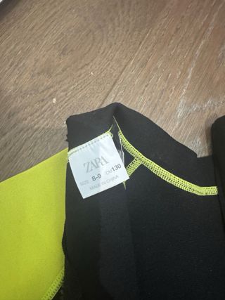 Neopreno infantil manga corta, talla 8/9