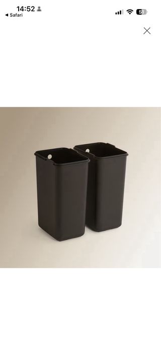 Cubo de basura El Corte Inglés 2x11,5l