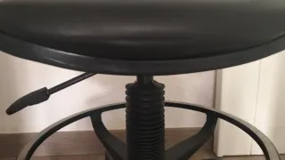 Silla de estudio/despacho negra