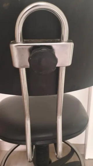 Silla de estudio/despacho negra