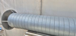 Tubo helicoidal acero galvanizado