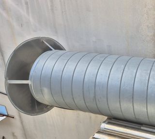 Tubo helicoidal acero galvanizado