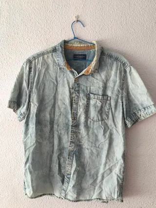 Camisa Pull&Bear azul