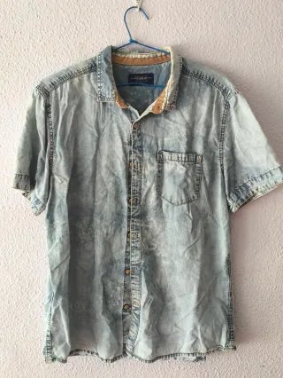 Camisa Pull&Bear azul