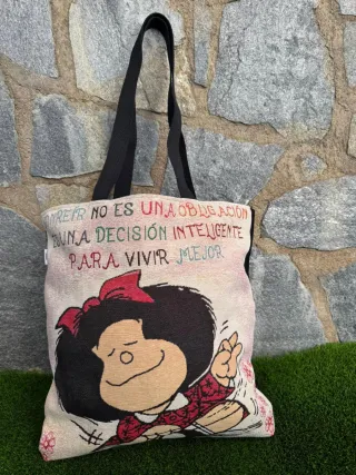 Bolsa Mafalda Tapiz Multicolor