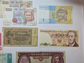 LOTE BILLETES EUROPA