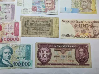 LOTE BILLETES EUROPA