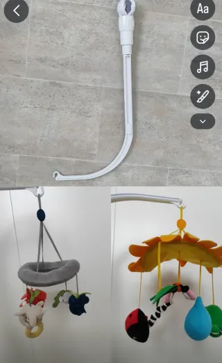 Colgador móvil cuna bebé