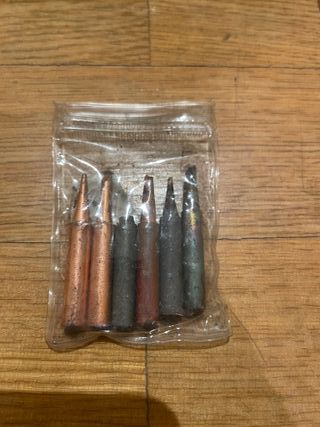 Soldador 60W regulable + puntas