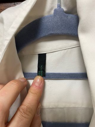 Camicia donna Benetton bianca