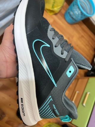 Zapatillas Nike Air Zoom Negras y Turquesa