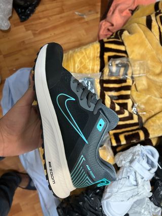 Zapatillas Nike Air Zoom Negras y Turquesa