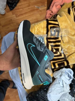 Zapatillas Nike Air Zoom Negras y Turquesa