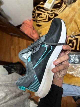 Zapatillas Nike Air Zoom Negras y Turquesa