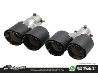 DIFUSOR TRASERO PARA BMW SERIE 3 G20 G21 + COLAS DOBLES CARBONO