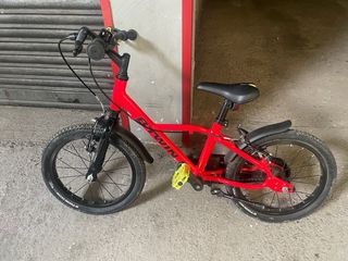 Bicicleta Infantil 16 Roja