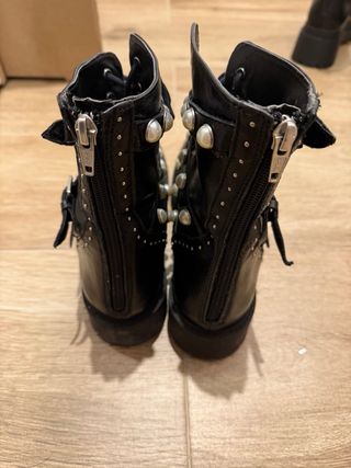 Botines Zara perlas