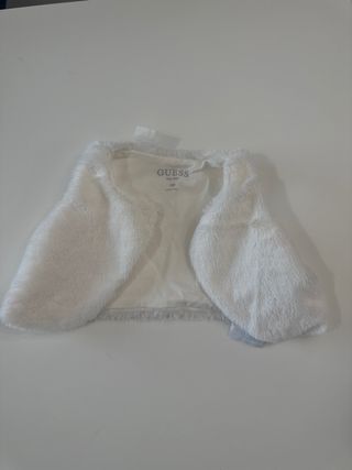 Guess Pelliccia Bianca 12 Mesi