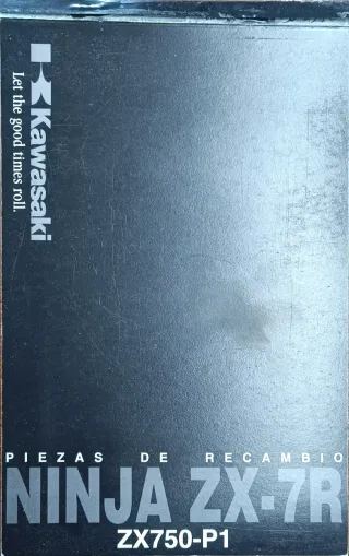 Kawasaki ZX7R Catálogo Recambios ZX750-P1