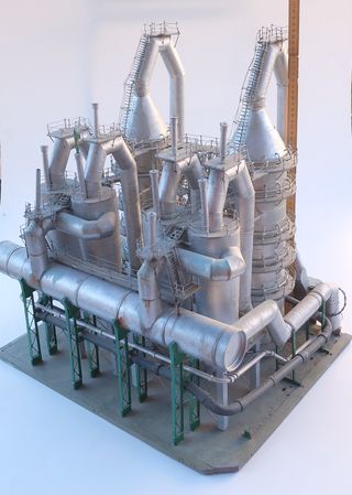 Maqueta Fábrica Industrial