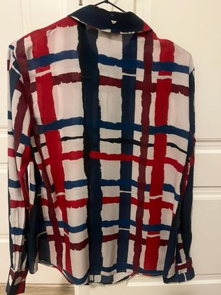 Camisa Armani Jeans Multicolor Talla M