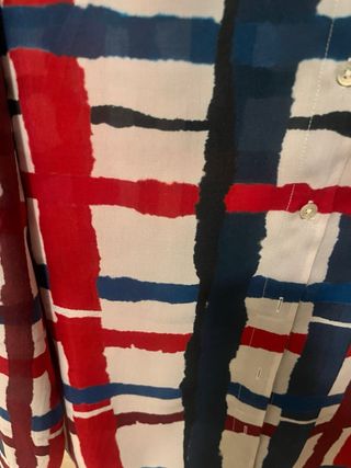 Camisa Armani Jeans Multicolor Talla M