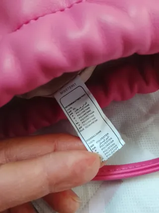 Bellissima Borsa tracolla finta pelle Rosa - Miria