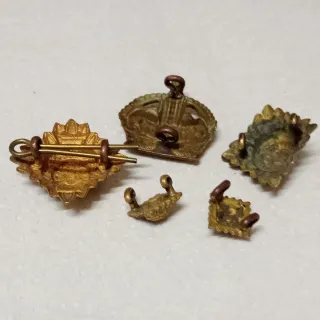 Antiguas Insignias Ejército Inglés 1850