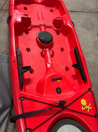 Kayak rojo Jackson