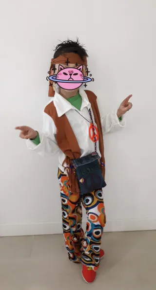 Disfraz Hippie Niño y Niña