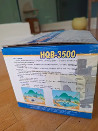 Bomba de agua Sensen HQB-3500 multifunción