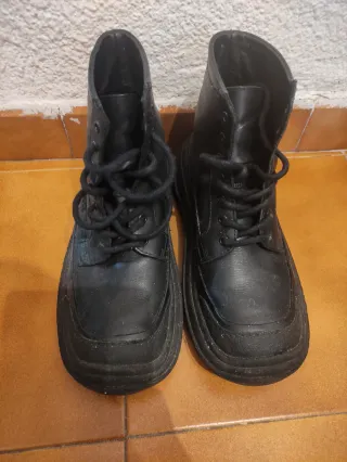 Botas de hombre negras