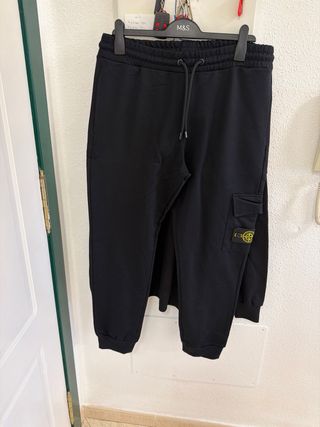 Conjunto Stone Island Negro Hombre