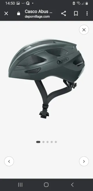 Abus macator ciclismo talla s