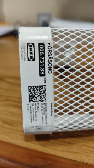 Organizador de cables Forsasong blanco