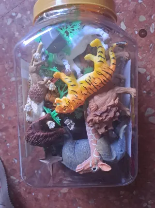 Animales Salvajes 45 Piezas Mundo Diver