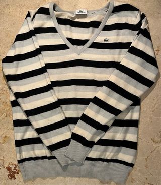 Jersey Lacoste original de punto fino.