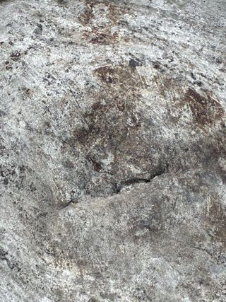 Sartén antigua cobre y hierro fundido