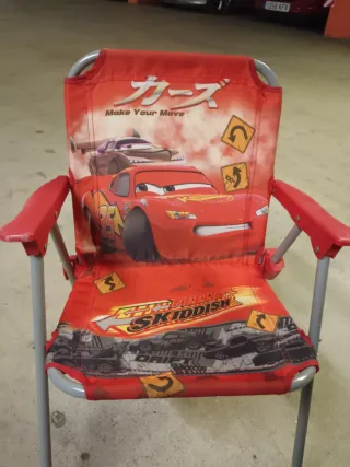Silla infantil Cars plegable
