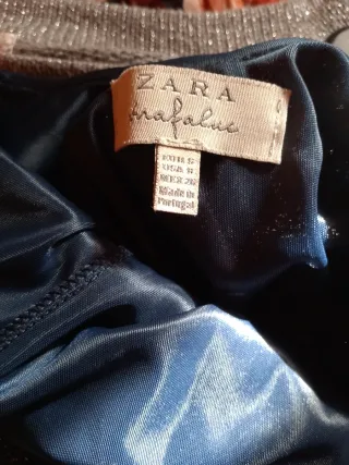 Vestido fiesta Zara Talla S