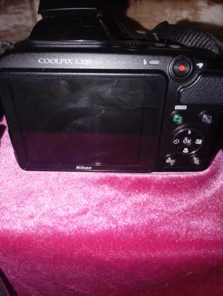 Cámara Nikon Coolpix L340 Negra