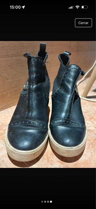 Botines Guess Mujer Negros