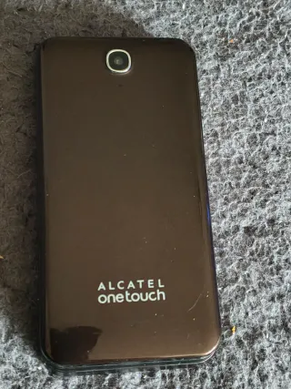 Teléfono Alcatel One Touch Marrón